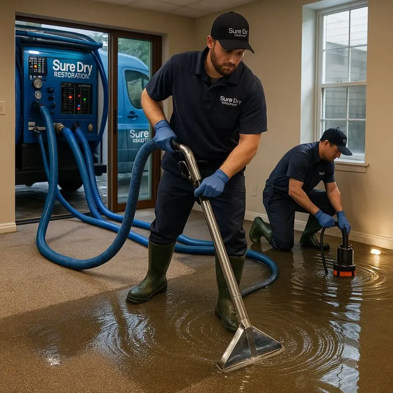 Water Extraction and Removal process in Toombs County, GA
